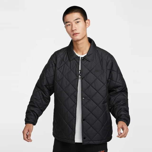 NIKE 耐吉 外套 男 運動外套 保暖 防潑水 寬鬆 AS M NK CLUB TF LTWT QLT FILL 黑 FZ0635-010(2S4141)