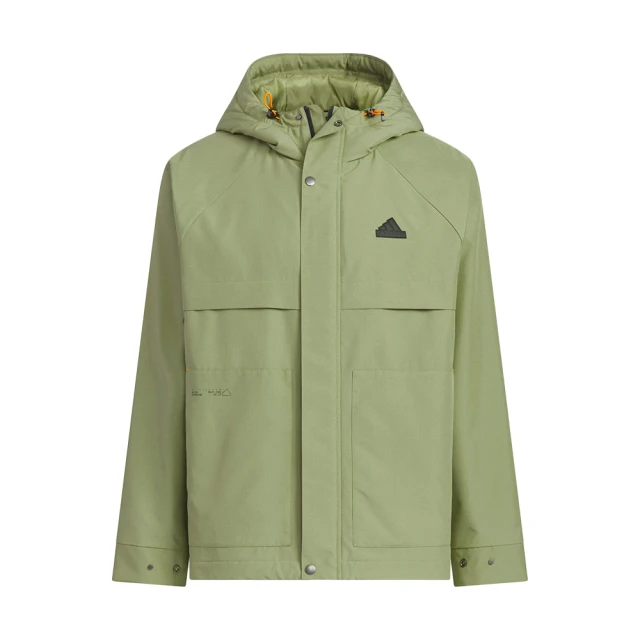 adidas 愛迪達 TH Warm JKT 男款 綠色 防風 保暖 亞規 運動 休閒 鋪棉 連帽 外套 JI6842