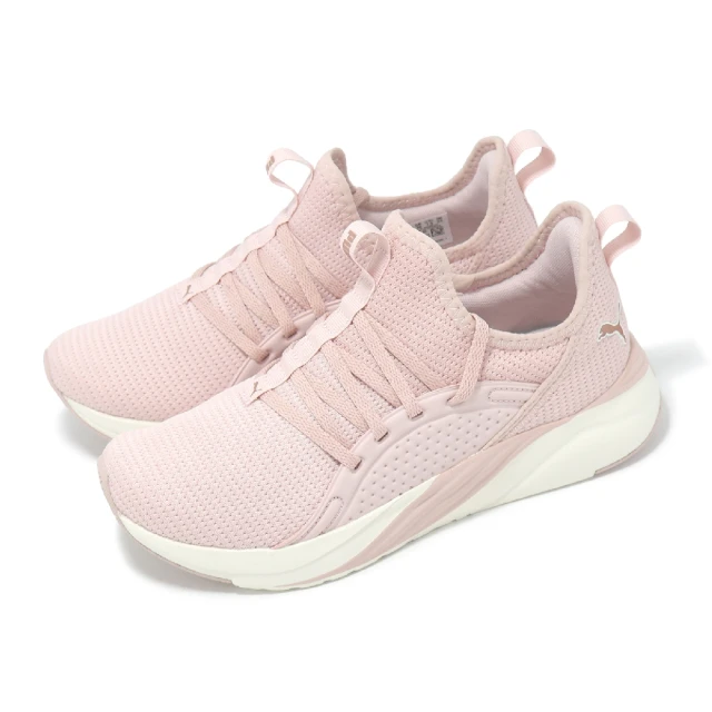 PUMA 慢跑鞋 Softride Sophia 2 Wns 女鞋 粉 白 襪套 緩衝 運動鞋(377903-19)