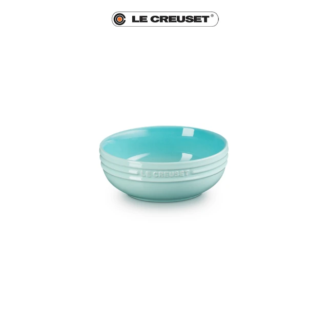 Le Creuset 瓷器輕虹霓彩系列深圓盤13cm(薄荷綠)