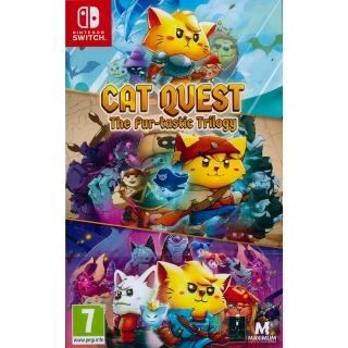 【Nintendo 任天堂】NS Switch 貓咪鬥惡龍 三部曲 Cat Quest: The Fur-Tastic Trilogy(中英日文歐版)