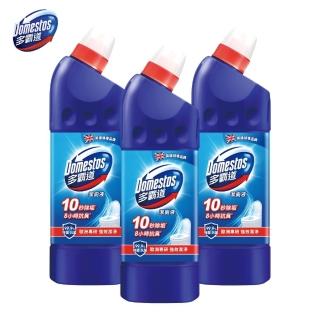 【DOMESTOS 多霸道】強效潔廁液 600g 3入組(海洋香)