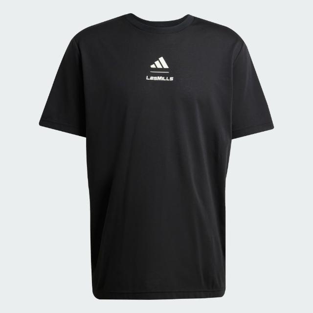 【adidas 愛迪達】LES MILLS 短袖上衣 T恤 男 JW3871