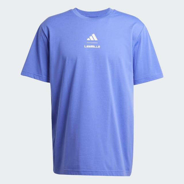 【adidas 愛迪達】LES MILLS 短袖上衣 T恤 男 JW3886