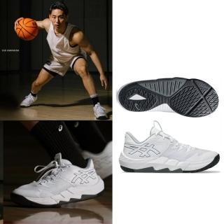 【asics 亞瑟士】UNPRE ARS LOW 2 男款 籃球鞋 一般楦(1063A083-101 白 灰 亞瑟膠 河村勇輝)