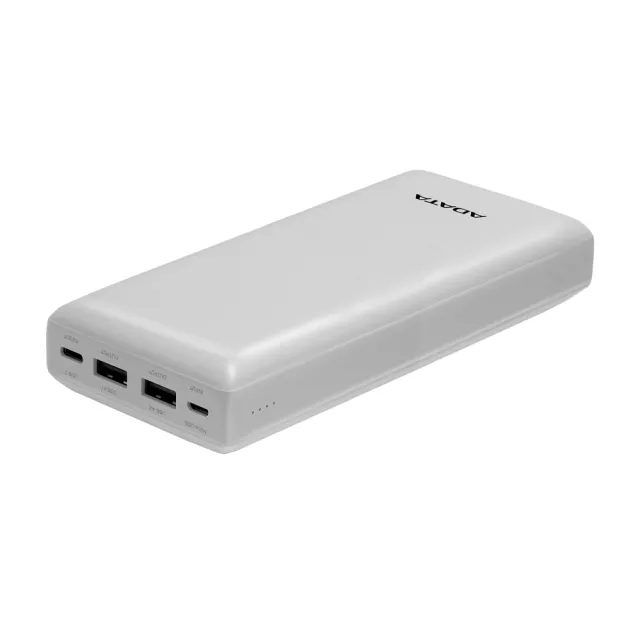 【ADATA 威剛】C20 20000mAh  3孔輸出 15W快充行動電源(黑/白)