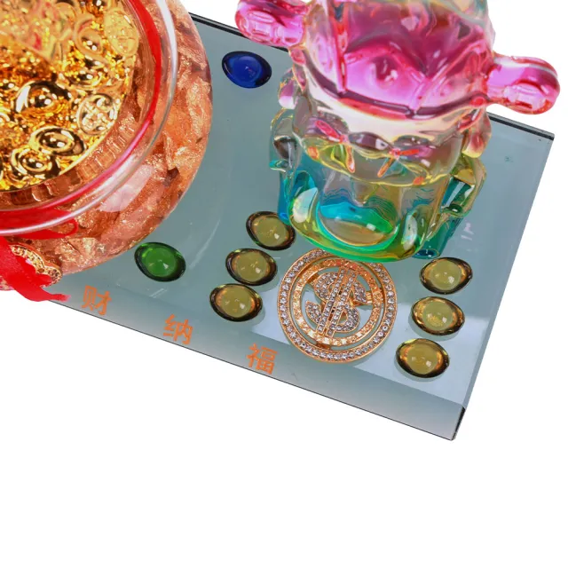 【雨揚】財神賺錢聚寶金箔鎮(迎財神/招財/聚財)