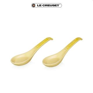 【Le Creuset】瓷器新採和風系列湯匙2入(閃亮黃)