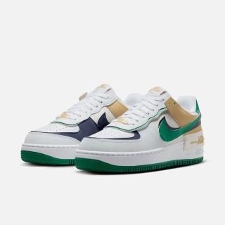 【NIKE 耐吉】休閒鞋 氣墊 解構 女 白色 W AF1 SHADOW(DZ1847102)