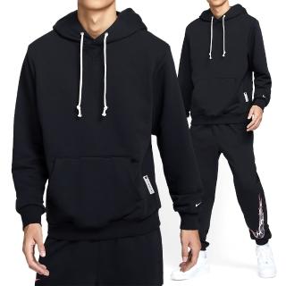 【NIKE 耐吉】SI Po HD 男款 黑色 帽T 運動 毛圈布 休閒 口袋 拉鍊 上衣 連帽 長袖 FZ0219-010