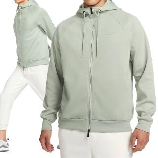 【NIKE 耐吉】UV Primary FZ Hoodie 男款 綠色 雙拉鍊 訓練 運動 連帽 外套 FZ0968-370