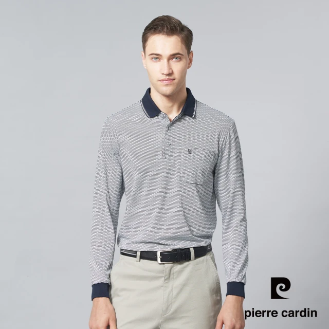 SKY YARD GABBIANO舒適滿版印花開襟POLO衫