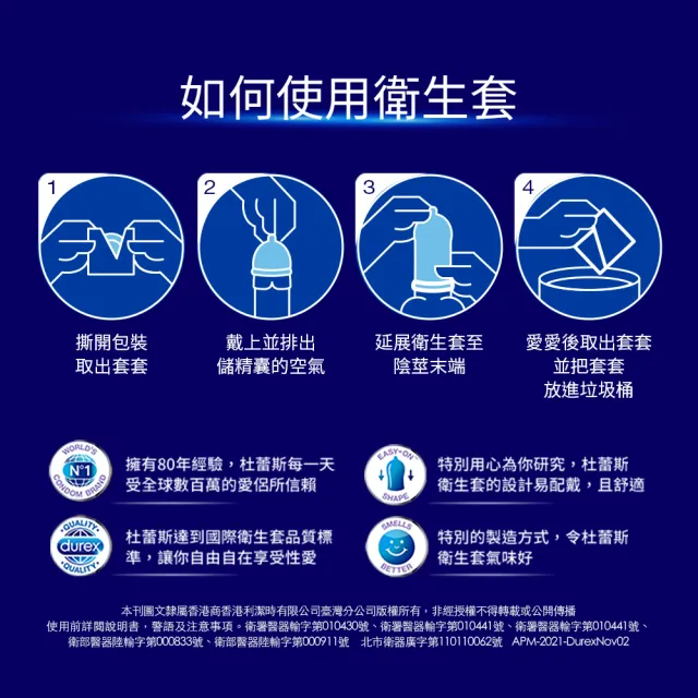 【Durex 杜蕾斯】AIR輕薄幻隱裝保險套8入/盒(避孕套/衛生套/極致輕薄系列)