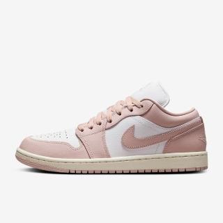 【NIKE 耐吉】WMNS AIR JORDAN 1 LOW 女鞋 休閒鞋 運動鞋 AJ 喬丹 白粉(DC0774162)