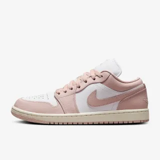 【NIKE 耐吉】WMNS AIR JORDAN 1 LOW 女鞋 休閒鞋 運動鞋 AJ 喬丹 白粉(DC0774162)