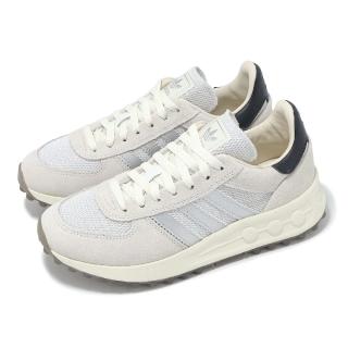 【adidas 愛迪達】休閒鞋 La Trainer Lux 男鞋 女鞋 米灰 銀 復古 麂皮 愛迪達(IE6478)