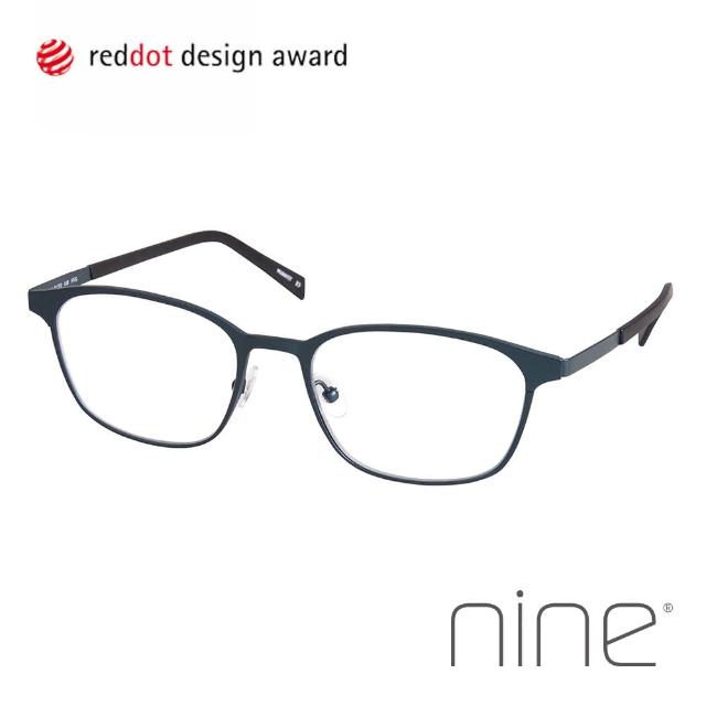 【nine】丹麥設計日本手工製造 日常方框純鈦 IBT系列光學眼鏡(NI2579)