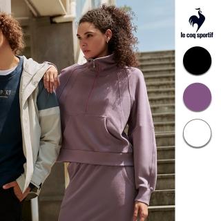 【LE COQ SPORTIF 公雞】休閒潮流翻領上衣 女款-3色-LWU22225
