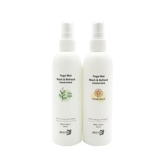 【INEXTION】Mat Wash 瑜珈墊專用清潔劑 - 2入組 - 茶樹x1 + 洋甘菊x1(瑜珈用品、瑜珈配件)