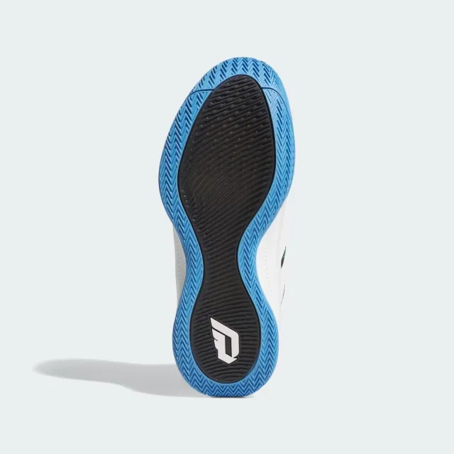 【adidas 愛迪達】Dame Certified 3 男 籃球鞋 運動 里拉德 球鞋 緩震 耐磨 白綠藍(JI1541)