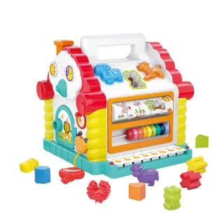 【HolaLand 歡樂島】探索音樂屋(益智積木屋/匯樂感統玩具)