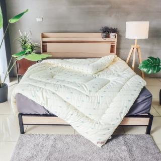 【小老闆寢具】20%羊毛空氣纖維被 雙人180x210cm(暖而不熱 羊毛空氣纖維 冬被 暖被)