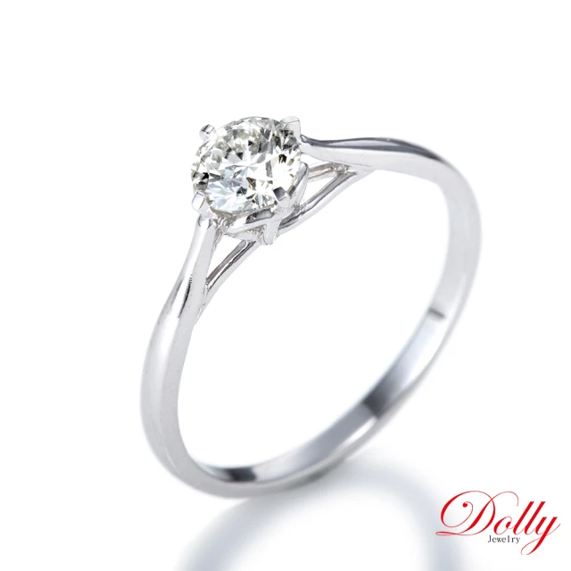 DOLLY 0.15克拉 F/VS2 完美車工18K金鑽石項