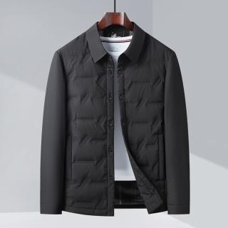 【巴黎精品】現貨+預購 真羽絨90%鴨絨羽絨外套羽絨衣夾克(保暖抗寒防風質感非凡男外套4色a1ix9)