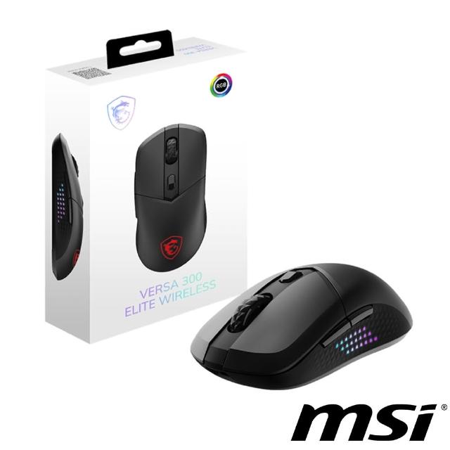 【MSI 微星】VERSA 300 ELITE WIRELESS 無線電競無線滑鼠