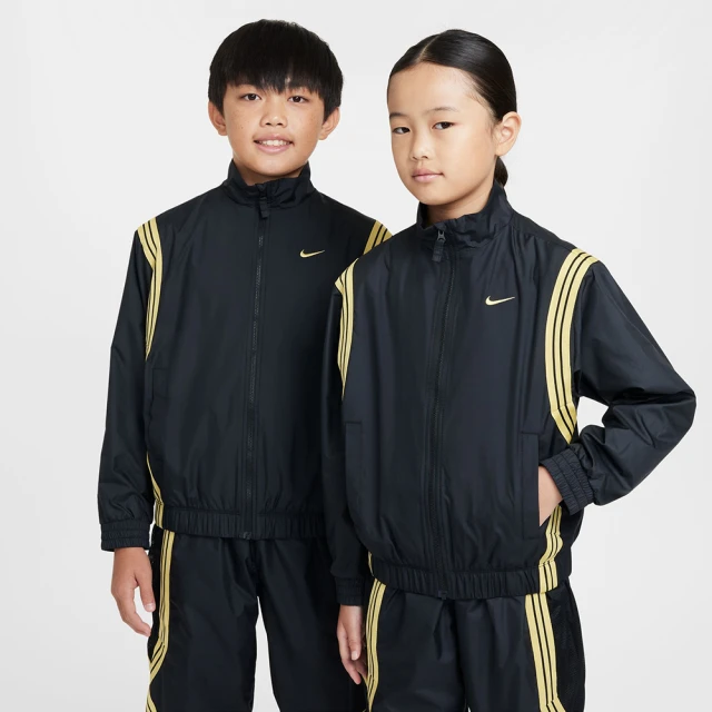 NIKE 耐吉 外套 童裝 大童 男女童 運動外套 K NK RPL CROSSOVER JKT 黑 FZ5233-011