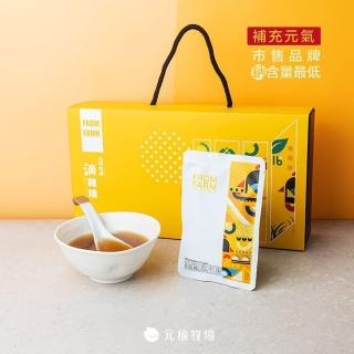 【FROM FARM 元榆牧場】無新增原味土雞滴雞精6入禮盒裝(送禮首選/日常保養)