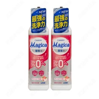 【LION 獅王】CHARMY Magica 洗碗精-酵素PLUS 蜜桃香氛 220ml-2入(平行輸入)