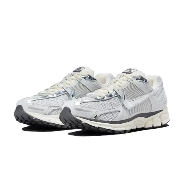 NIKE 耐吉 Nike Zoom Vomero 5 Chrome 錫白灰 復古老爹鞋 男鞋(HJ3758-001)