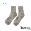 【極雪行者】3入組/SW-1024D美麗諾羊毛44%混紡加厚底抑臭保暖中筒羊毛襪(冬季保暖/滑雪出行/出國旅遊)