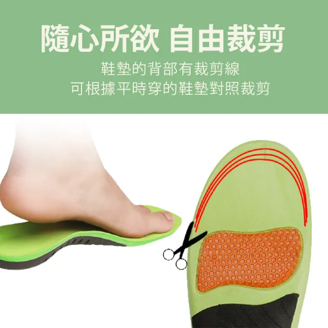 【東谷鞋廠】機能運動足弓鞋墊  買一送一(減壓鞋墊 足底支撐筋膜 除臭鞋墊 高科技足弓 除臭鞋墊 鞋墊)