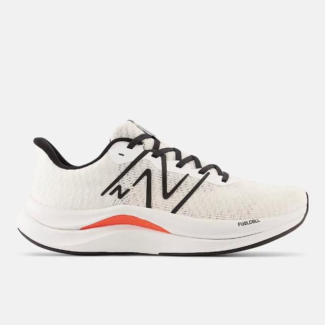 【NEW BALANCE】Fuelcell Propel V4 男 慢跑鞋 運動 2E 寬楦 白黑橘(MFCPRLW4)