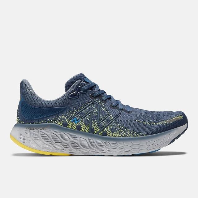 【NEW BALANCE】1080 V12 男 慢跑鞋 運動 路跑 2E 寬楦 緩震 舒適 透氣 藍(M108012N)