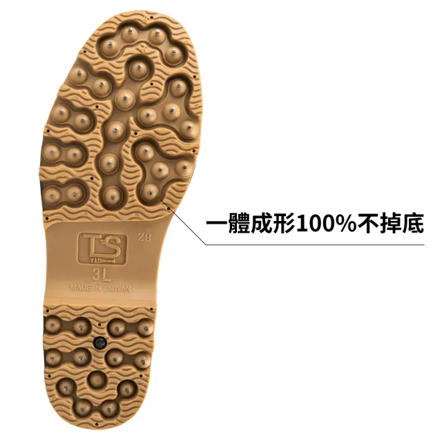 【RONIN 獵漁人】台興 台灣製造 一體成形不鏽鋼釘雨鞋 TS-2300(釘雨鞋 雨鞋 登山鞋 防滑 涉水 爬山)