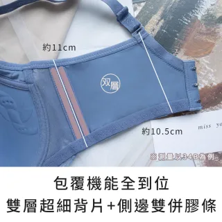【玉如阿姨】3件組 春日之初內衣★0692 淡紫+藍+藍綠(A.B.C罩 小胸 服貼 不簍空 軟鋼圈 舒適 台灣製)