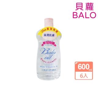【貝蘿 BALO】【 迎春限定】潤膚油-滋潤型600ml*6入組(貝蘿專業團隊推薦)