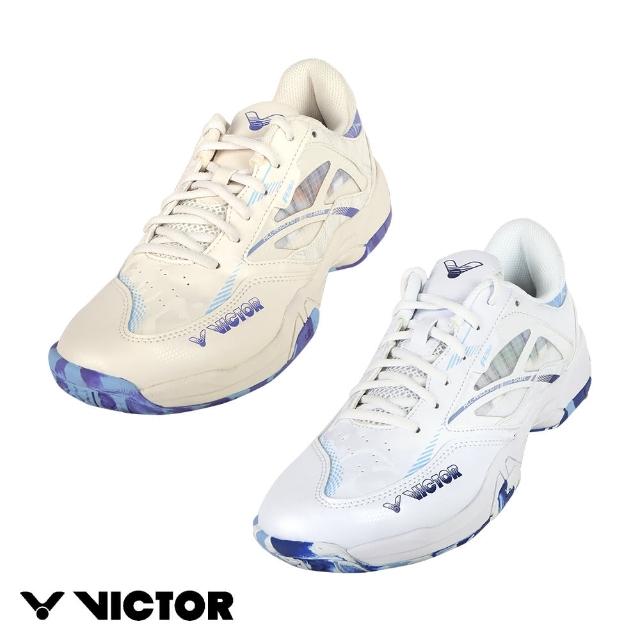 【VICTOR 勝利體育】羽球鞋 羽毛球鞋 中性 女款(A362 AF亮白/LJ月光白)