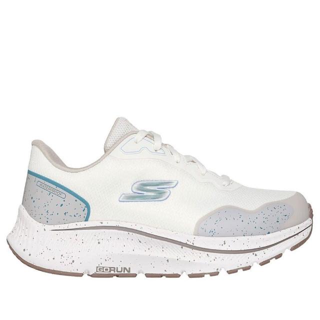 【SKECHERS】Go Run Consistent 2.0 女 慢跑鞋 防水 緩衝 白 灰(128625OFWT)
