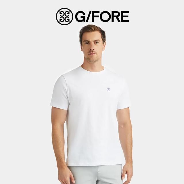 【G/FORE】CIRCLE GS COTTON TEE 男士 圓領短袖上衣 白色