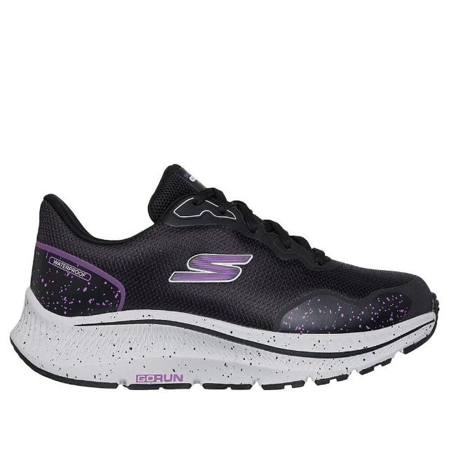 【SKECHERS】Go Run Consistent 2.0 女 慢跑鞋 防水 緩衝 黑 紫(128625BKPR)