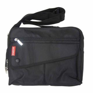 【SNOW.bagshop】側揹包二層主袋內附10吋活動電腦保護套(大容量可放A4資料夾上學上班)