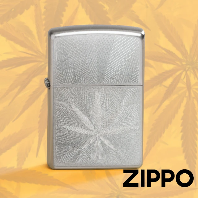 Zippo 華葉錦繡-大麻葉防風打火機(美國防風打火機)