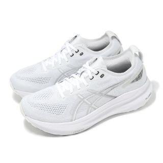 【asics 亞瑟士】慢跑鞋 GEL-Kayano 31 男鞋 白 銀灰 支撐 厚底 緩衝 運動鞋 亞瑟士(1011B867101)