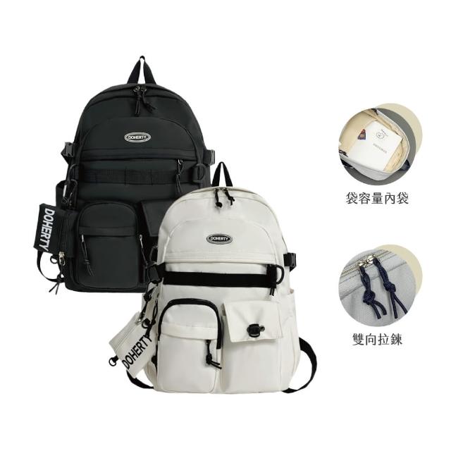 【Haoner】母親節禮物 原宿日系後背包 後背包 學生背包 大容量後背包 登山包(休閒後背包 旅行背包 筆電後背