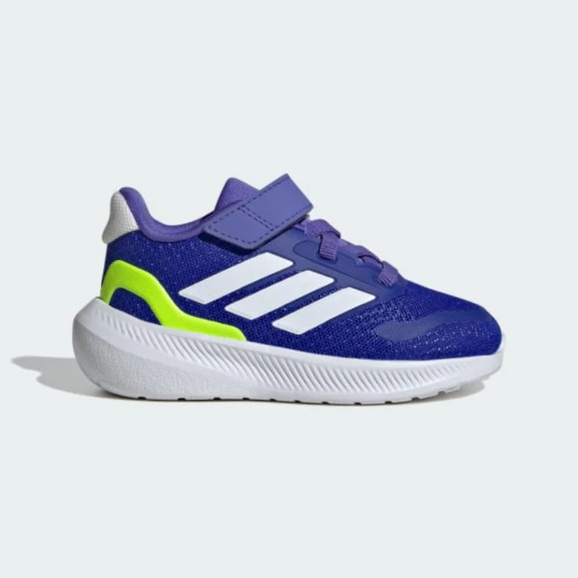 adidas 愛迪達 運動鞋 童鞋 小童 兒童 魔鬼氈 RUNFALCON 5 EL I 藍白 IE8595(C5094)