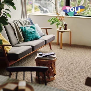 【TOLI 東理 台灣總代理】日本製 居家方塊拼貼地毯 40×40 10片裝(保暖地毯/易清洗/寵物地墊)